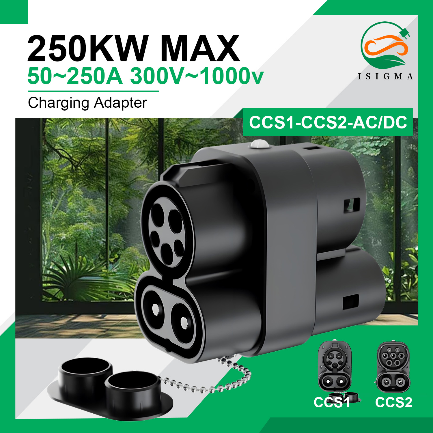 Ccs2 To Ccs1 Fast Charge Adapter 250Kw - CCS1 zu CCS2 Ladeadapter 250kW 50-250A