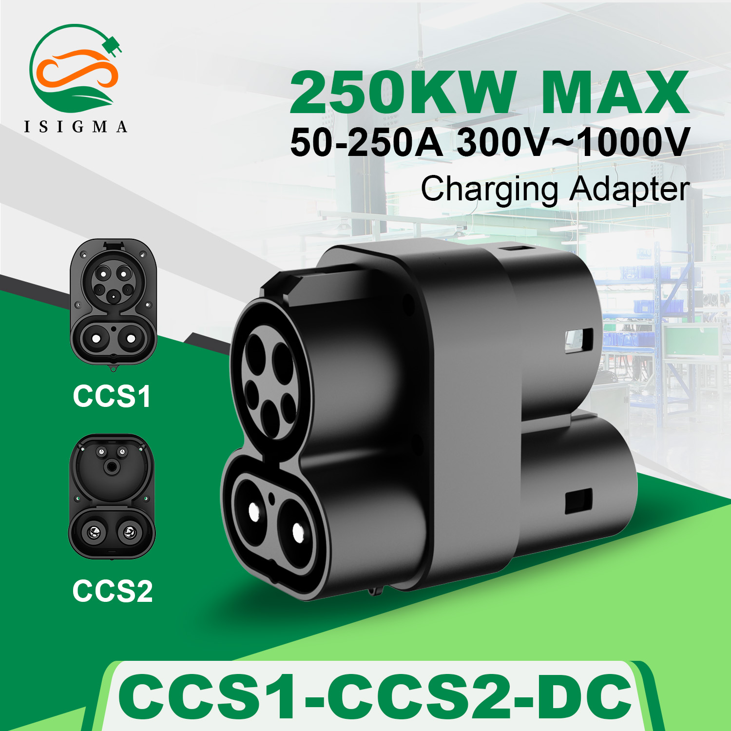 Ccs2 To Ccs1 Fast Charge Adapter 250Kw - CCS1 zu CCS2 Adapter DC zu