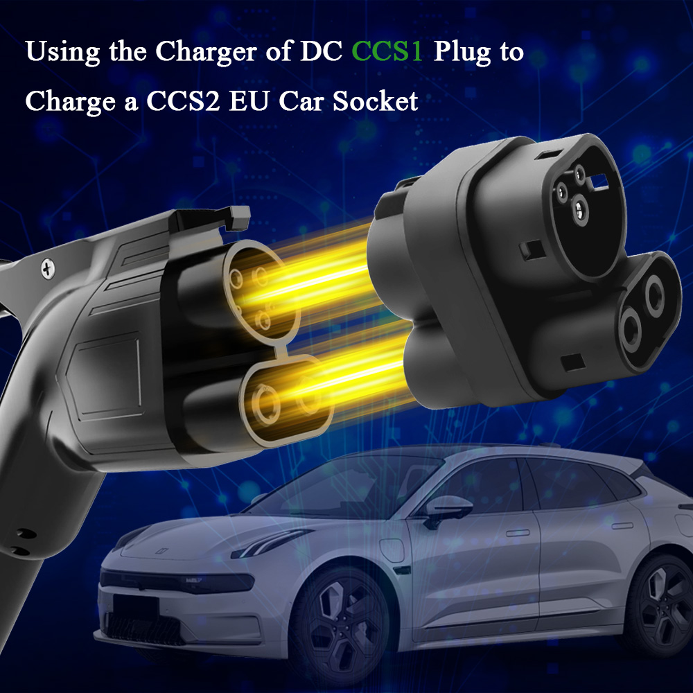 Kolanky 250A CCS1 zu CCS2 EV-L – Ccs2 To Ccs1 Fast Charge Adapter 250Kw Bewertung und Preis