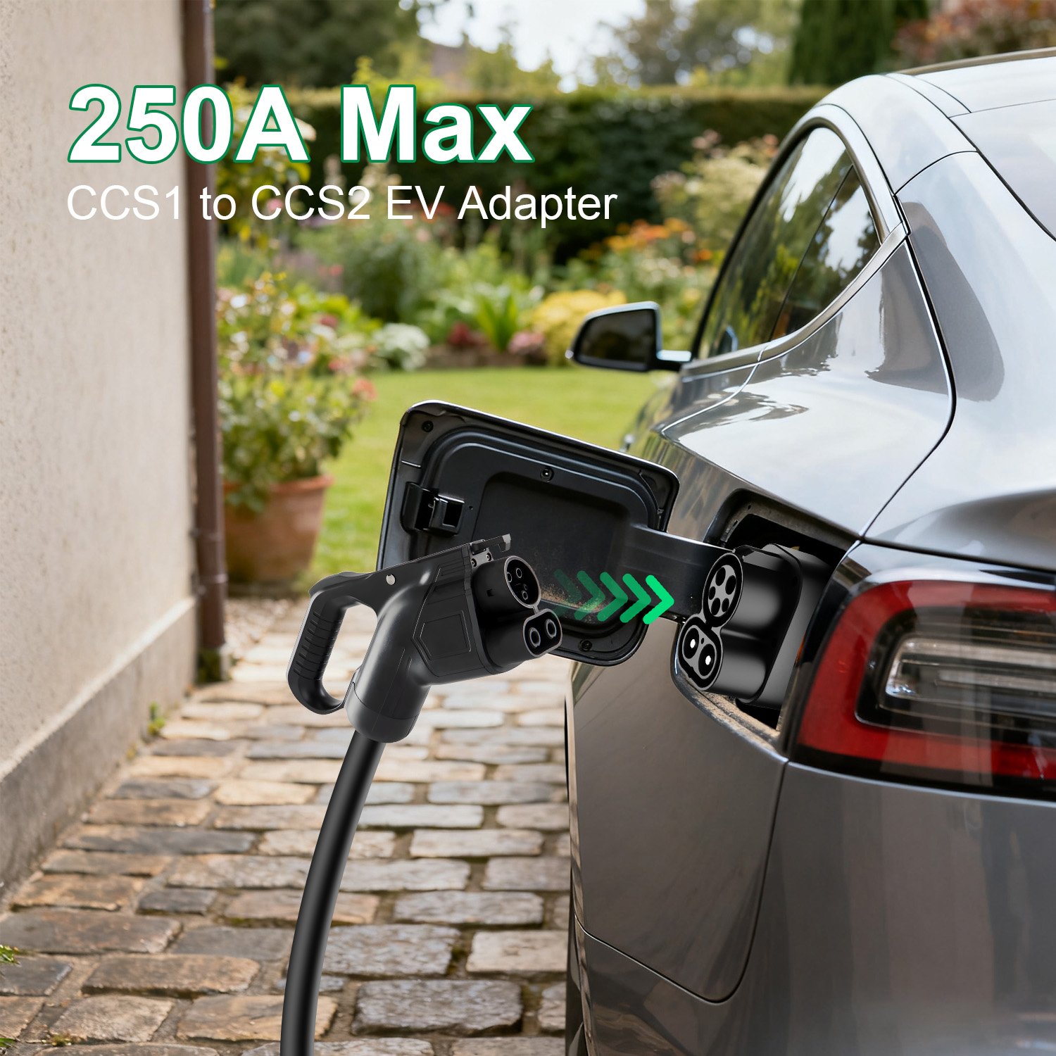CCS1 zu CCS2 Adapter DC zu DC  – Ccs2 To Ccs1 Fast Charge Adapter 250Kw Bewertung und Preis